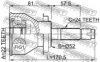 FEBEST 0110-J210 Joint, drive shaft